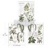 Re-design with Prima - Greenery Grace - 3 stk af 21,5 x 28 cm Decor Transfer - 676636