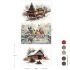 A3 Découpage Fiber 3 stk - Christmas in the Countryside - 680015