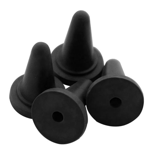 Seeknit Maskestopper Sorte - Pind 4½-6½ mm - 02876