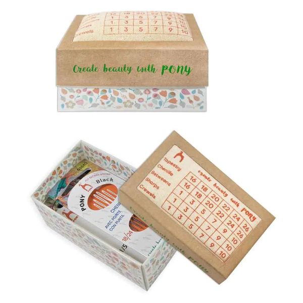 Pony Nålepude Æske med nåle - P90055