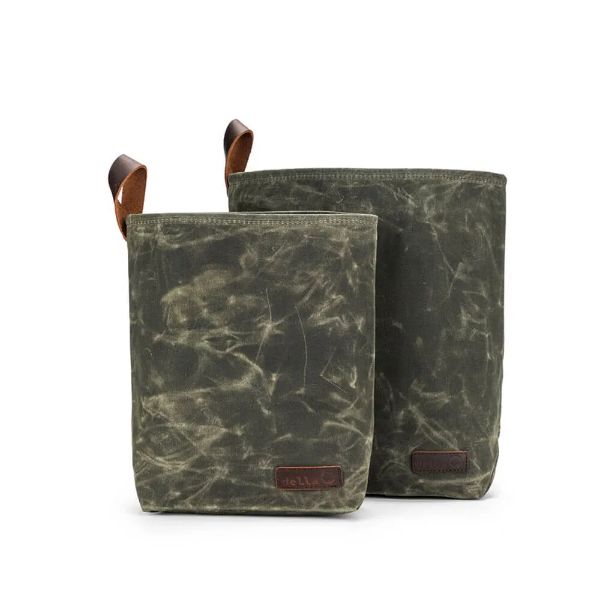 Della Q Maker's Canvas Knit Sack Sæt - Oliven