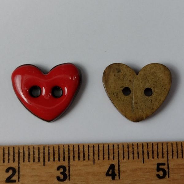 Kokos knap - Lille Rødt hjerte