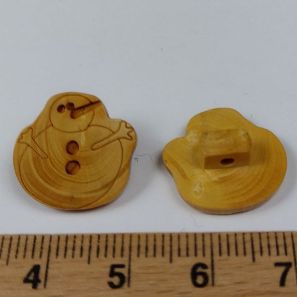 Snemand træknap 16 mm