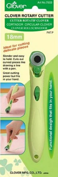 Clover Rotary Cutter - Rullekniv - 18 mm