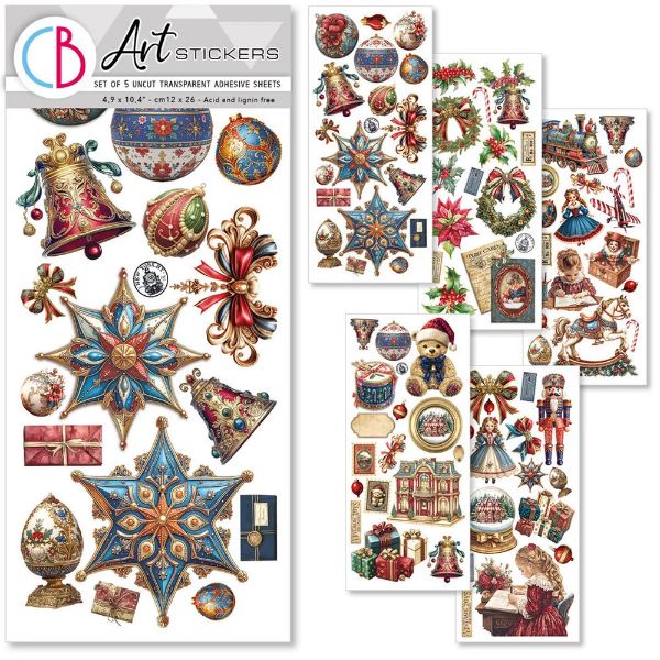 Toy Shop Stickers - CBI005 - Ciao Bella Paper