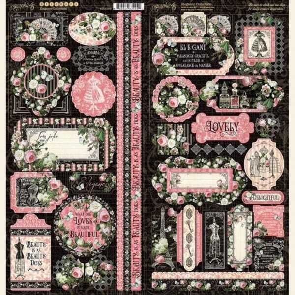 Graphic 45 Stickers - Elegance - 4502198 