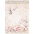 Stamperia Romance Forever A4 Rice Paper Backgrounds kollektion (6 stk) - DFSA4XRM 