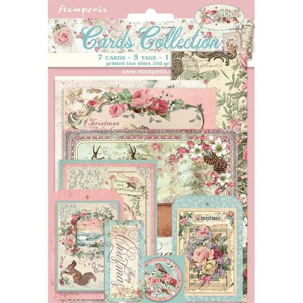 Kort 250 gram - Christmas - SBCARD08