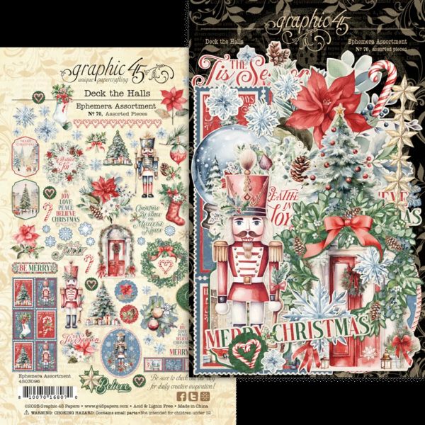 Assortment - Deck the Halls - Journaling & Ephemera - 4503096