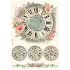 Stamperia House of Roses A4 Rice Paper kollektion (6 stk) - DFSA4XHR
