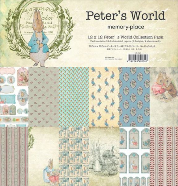 Peter's World - 12 x 12 Papir Pakning - Memory-Place - MP-60154
