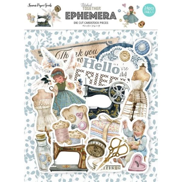 Ephmera Die Cuts - Stitched Together - MP-61419