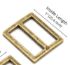 Reguleringsspænde - 2 stk - Antik bronze - by Annie - HAR1-SL-AB-TWO