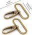 Karabin snap - 2 stk - Antik bronze - by Annie - HAR1.5-SW-AB-TWO