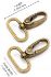 Karabin snap 1" - 2 stk - Antik bronze - by Annie - HAR1-SW-AB-TWO