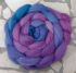 BFL Blueface Leicester tops - 240 gram Håndmalet klar til at spinde