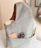Della Q Canvas NORA bucket bag - Sage